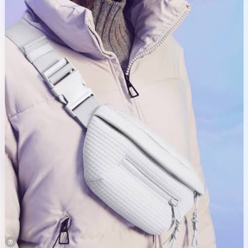 Dagne Dover Ace Fanny Pack In Waffle Fog/Grey w/Dustbag
